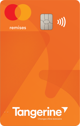 Carte de crédit Remises Tangerine