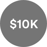 $10,000