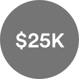 $25,000