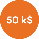 $50,000