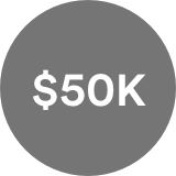 $50,000