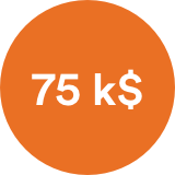 $75,000