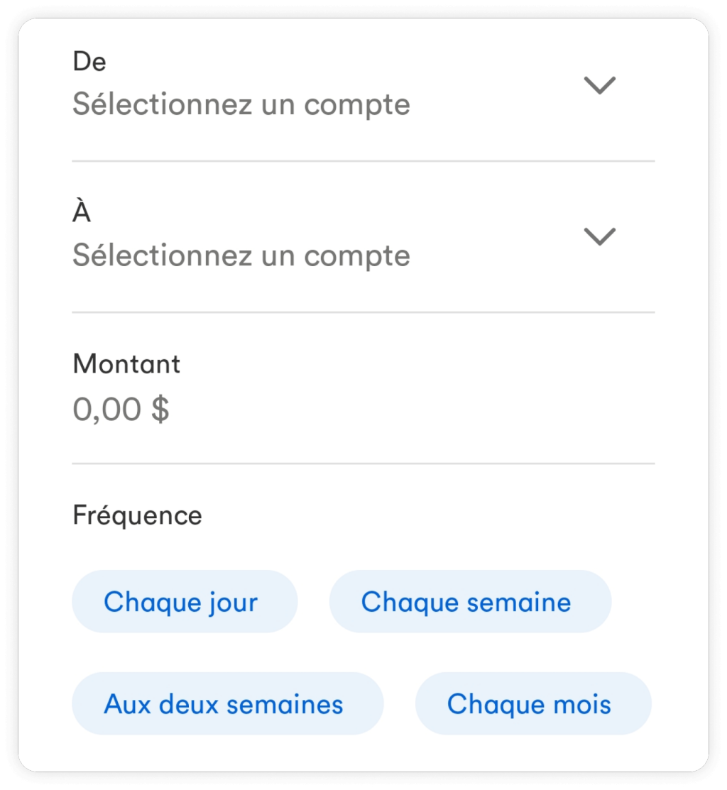Bienvenue compte cheques Tangerine