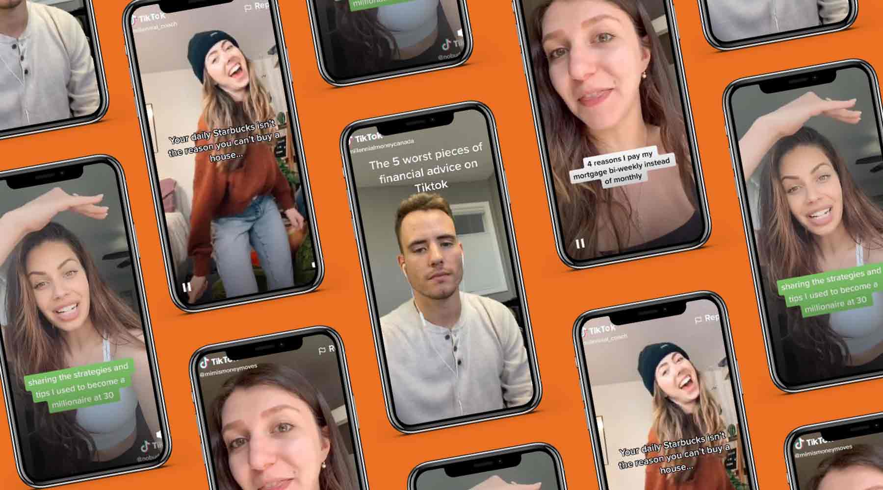 Dancing. Lip-syncs. Financial tips. Meet TikTok's money influencers.