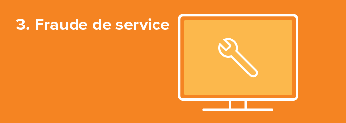 3. Fraude de service